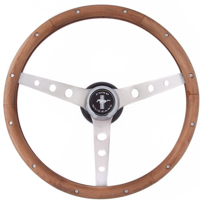 13-1/2" Classic Steering Wheel With Mustang Horn Button GR963