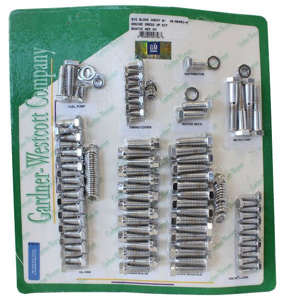 Chrome Hex Engine Dress Up Kit GW10-56491-H