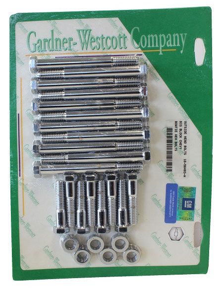 Outside Head Bolts with Bow Tie Logo GW10-56493-H