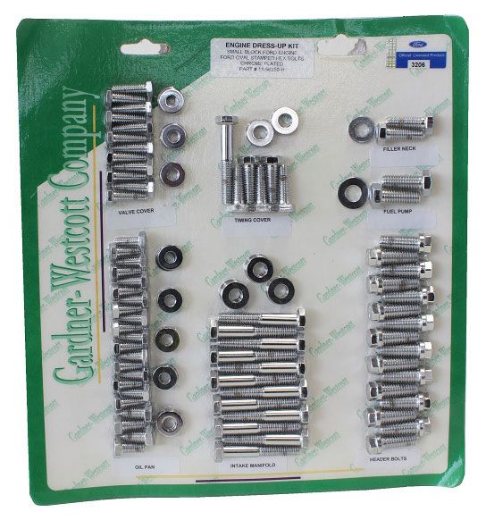 Chrome Hex Engine Dress Up Kit GW11-56250-H