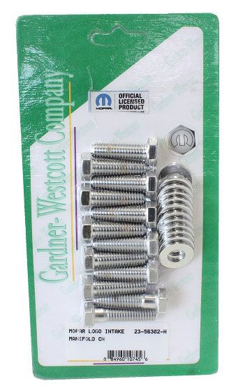 Chrome Hex Intake Manifold Bolt Set GW23-56302-H