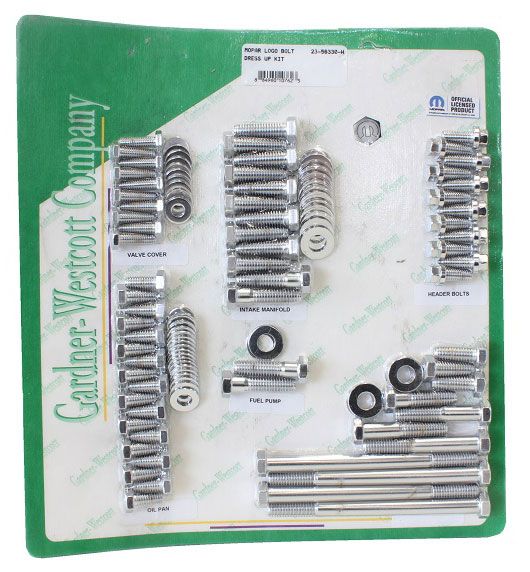 Polished S/S Hex Engine Dress Up Kit GW23-56330-HSP