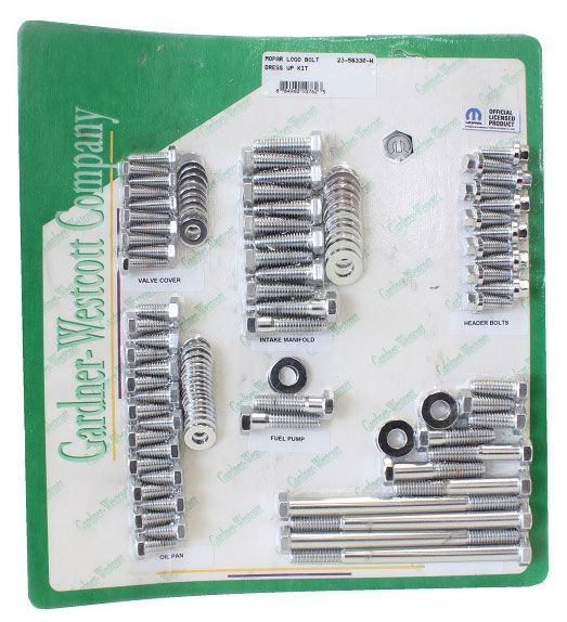 Chrome Hex Engine Dress Up Kit GW23-56330-H