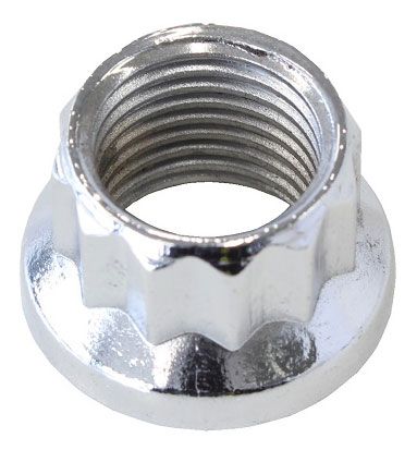 12-Point 7/16"-20 Chrome Plated Nut, Single GW29553