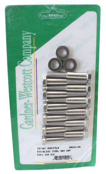 S/S Hex Intake Manifold Bolt Set GW56221-HS