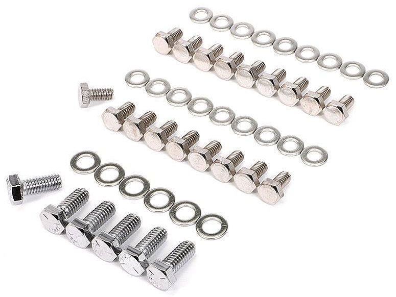 Hex Oil Pan Bolt Set, Chrome GW56232-H