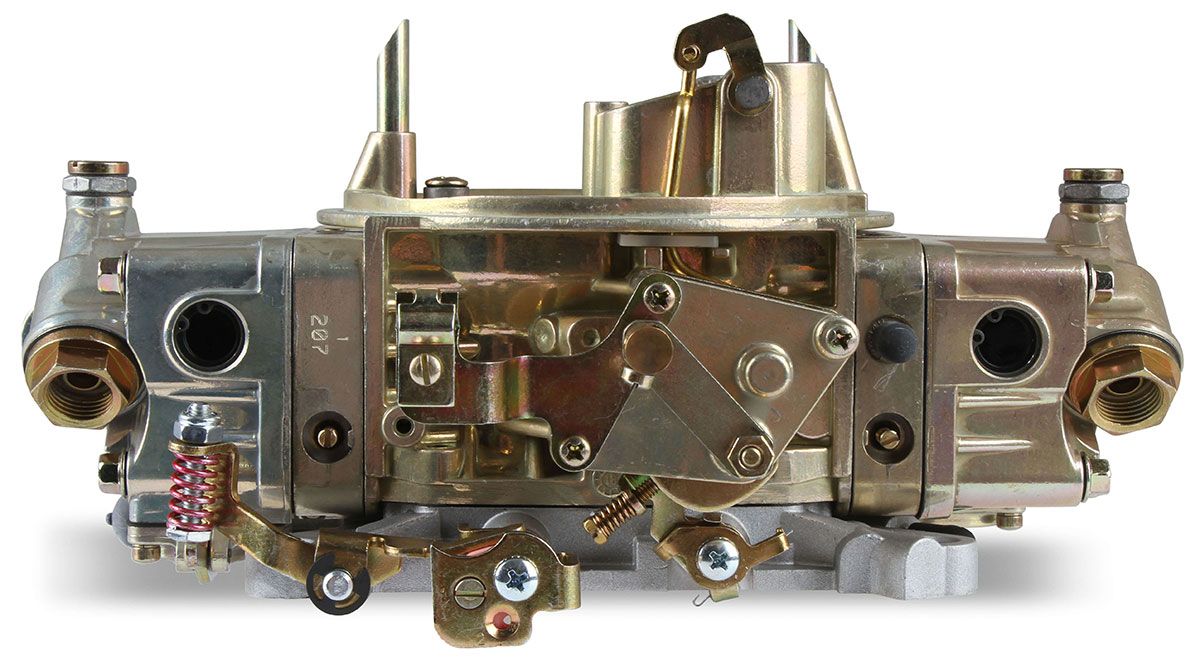 650 CFM 4-Barrel Street/Strip Carburettor - Classic Finish HO0-4777C