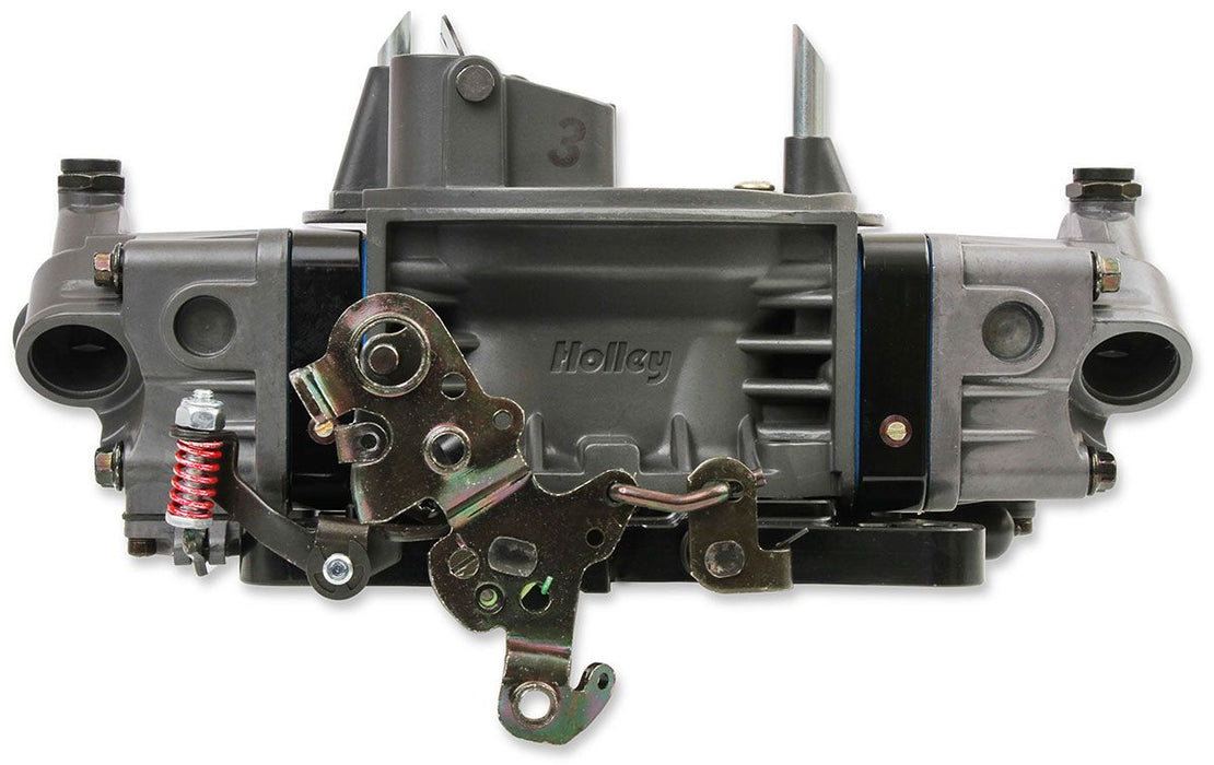 650 CFM Ultra Double Pumper 4-Barrel Carburettor - Hard Core Grey HO0-76650HB