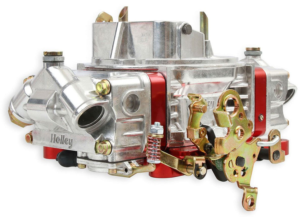 650 CFM Ultra Double Pumper 4-Barrel Carburettor - Red