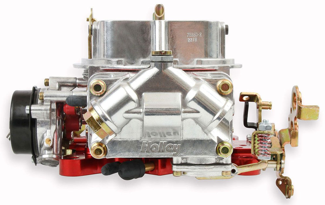 650 CFM Ultra Double Pumper 4-Barrel Carburettor - Red