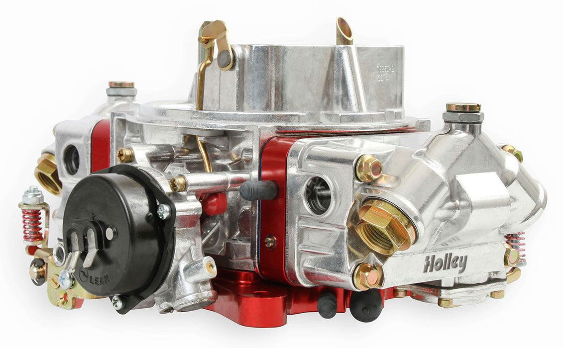 650 CFM Ultra Double Pumper 4-Barrel Carburettor - Red