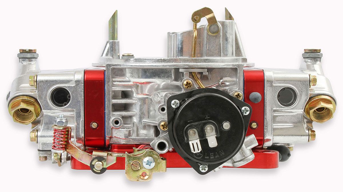 650 CFM Ultra Double Pumper 4-Barrel Carburettor - Red