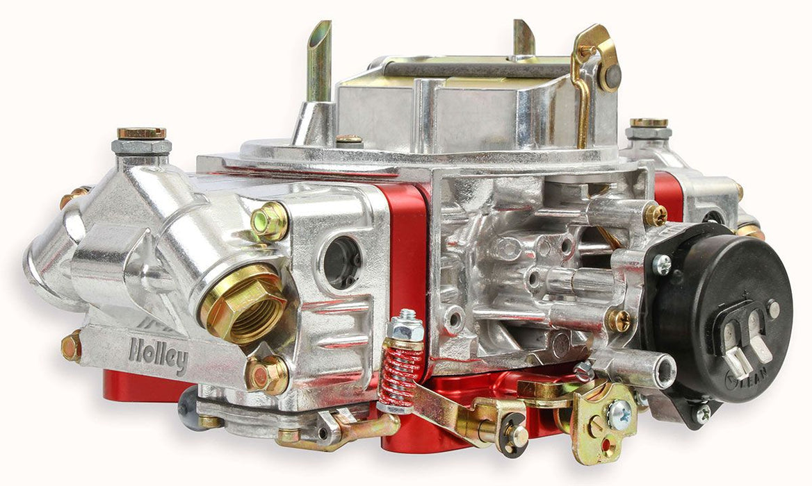 650 CFM Ultra Double Pumper 4-Barrel Carburettor - Red