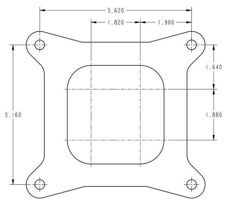 770 CFM 4-Barrel Carburettor HO0-80770