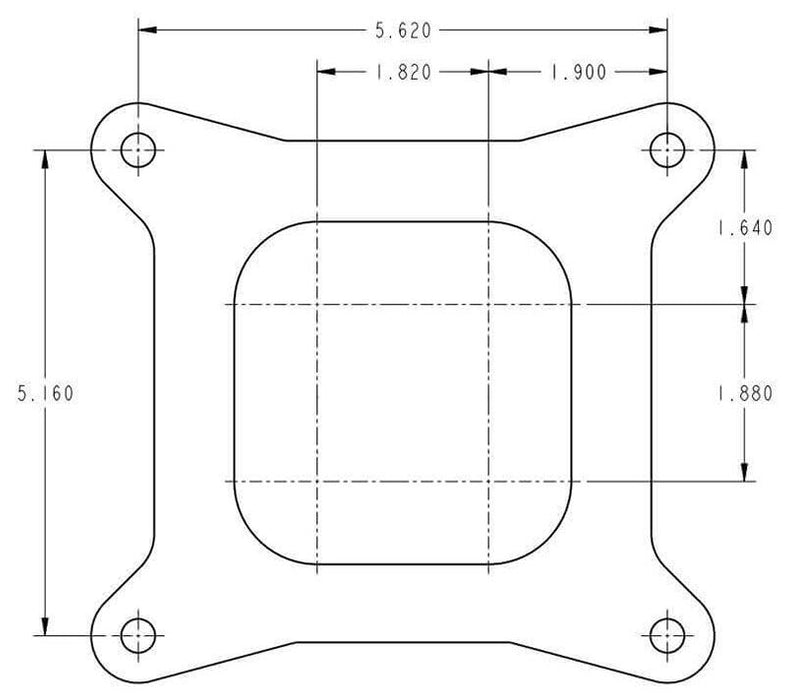 670 CFM 4-Barrel Carburettor HO0-81670