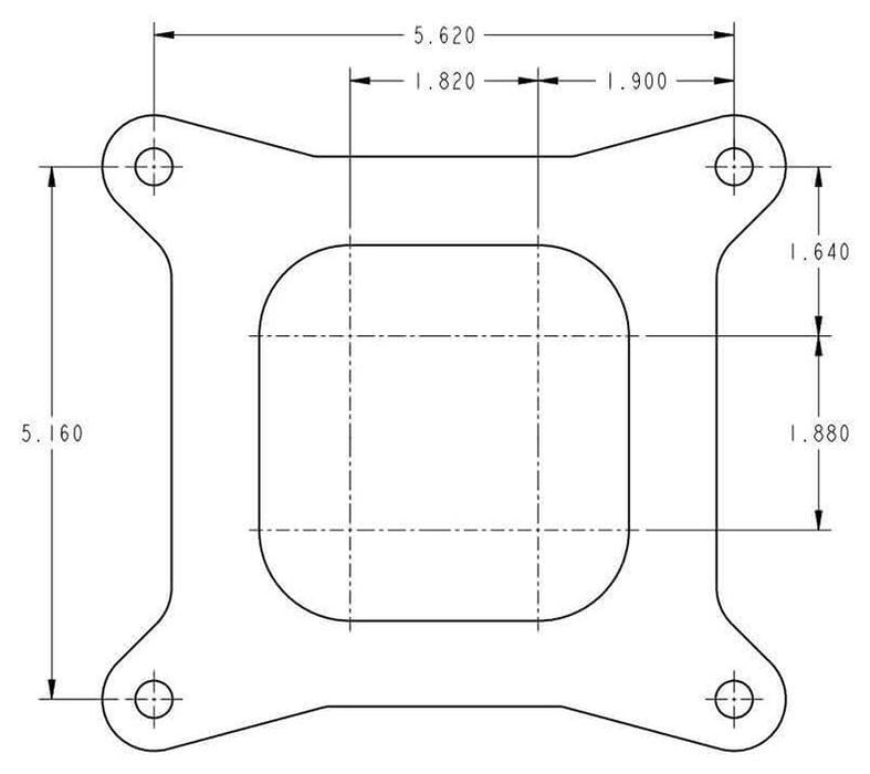 770 CFM 4-Barrel Aluminium Street Avenger Carburettor HO0-83770