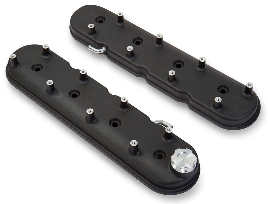 Black Satin Aluminium Valve Covers HO241-91