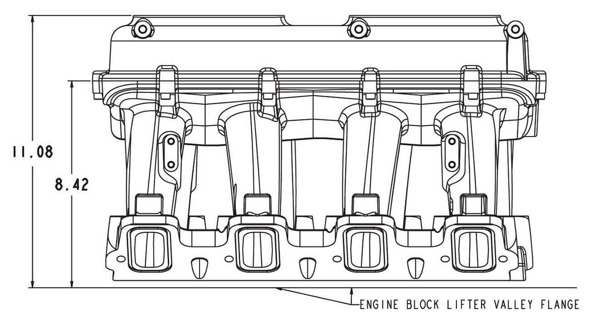 LS3/L92 Hi-Ram Intake Manifold HO300-112