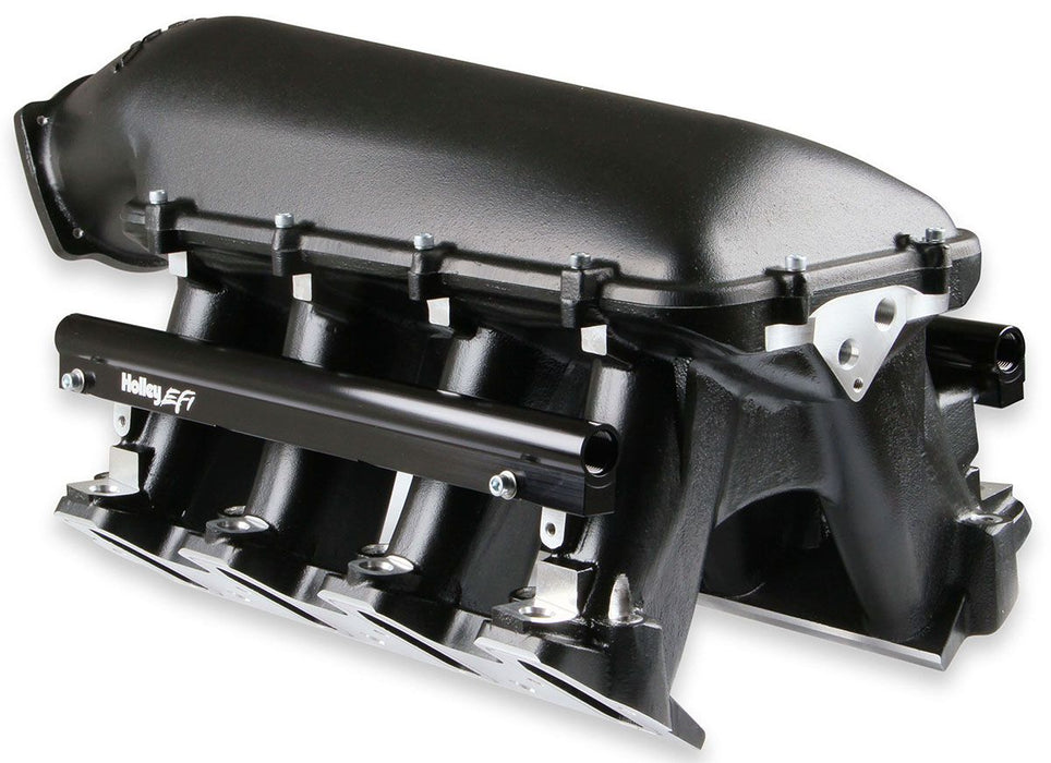 LS3/L92 Hi-Ram Intake Manifold - Black HO300-117BK