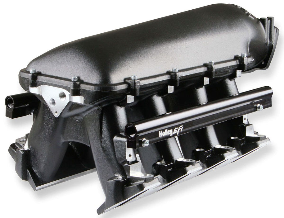 LS3/L92 Hi-Ram Intake Manifold - Black HO300-117BK