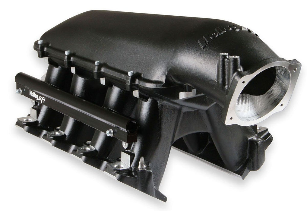 LS3/L92 Hi-Ram Intake Manifold - Black HO300-117BK