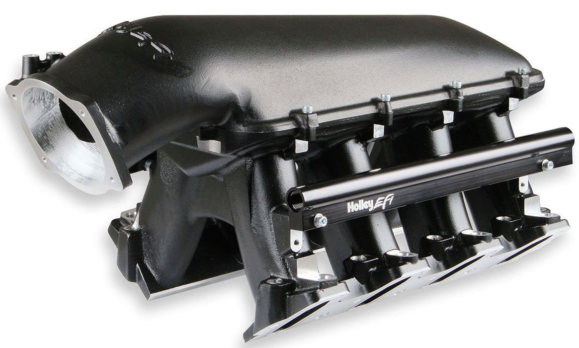 LS3/L92 Hi-Ram Intake Manifold - Black HO300-117BK