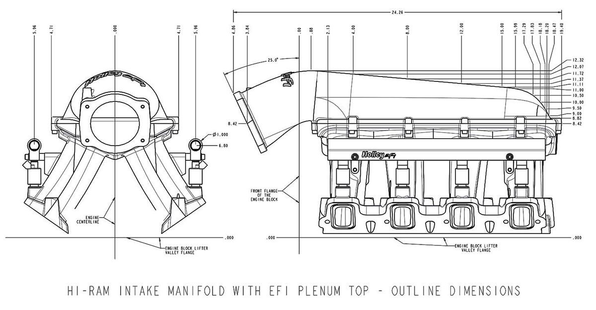 LS1/LS2/LS6 Hi-Ram Intake Manifold HO300-122