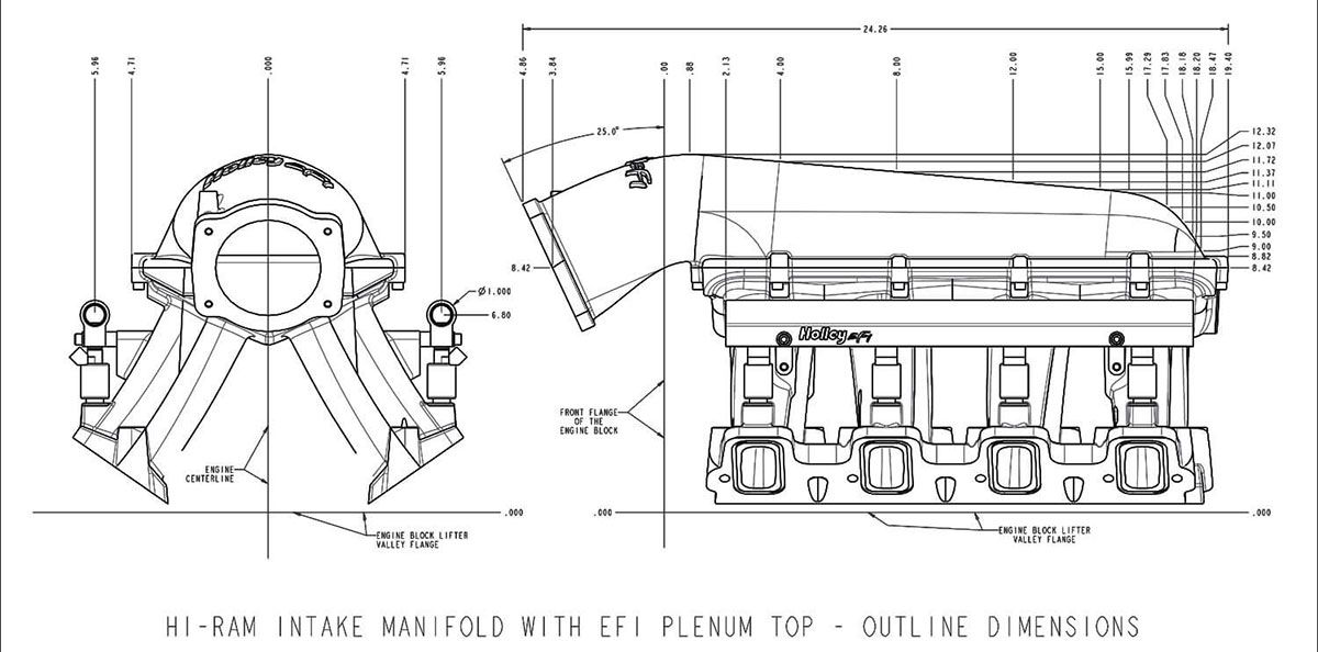 LS1/LS2/LS6 Hi-Ram Intake Manifold HO300-123