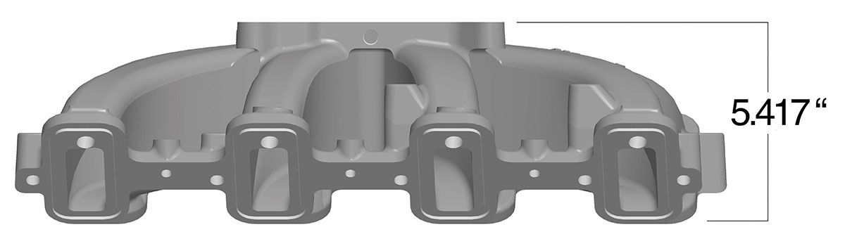 LS3/L92 Single Plane Mid Rise Intake Manifold HO300-136