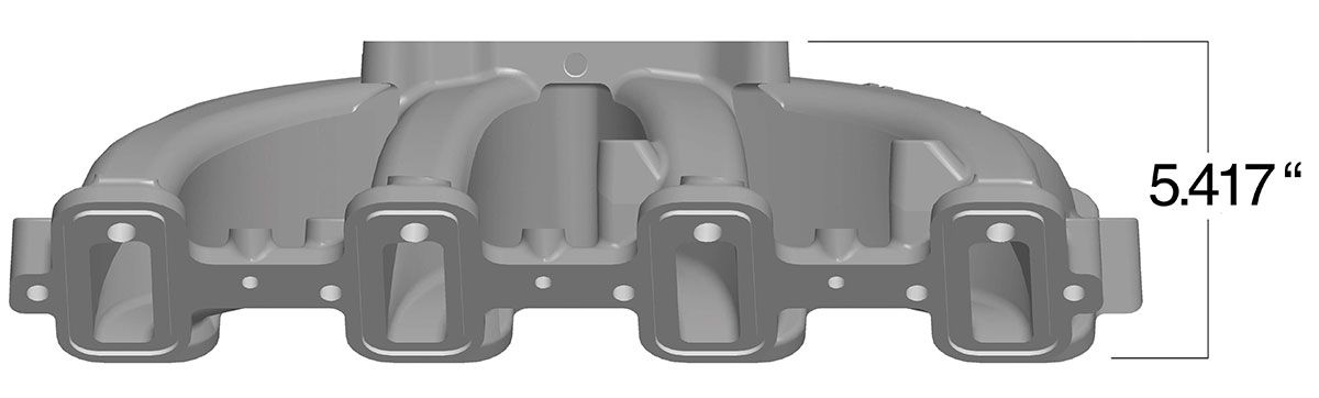 LS1/LS2/LS6 Single Plane Mid Rise Intake Manifold HO300-137