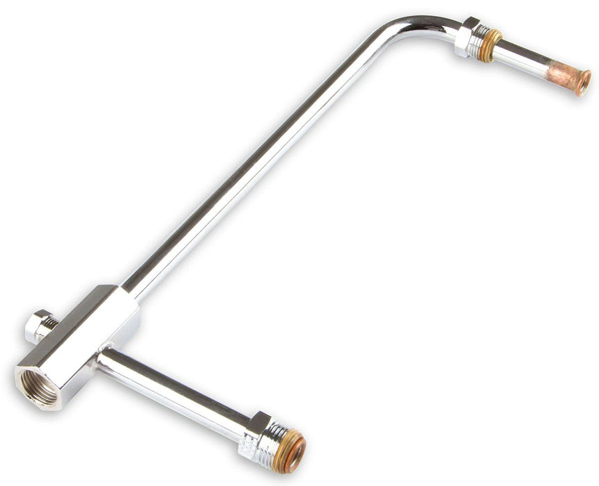 Chrome Fuel Line For Holley Model 4150 Carburettor HO34-150