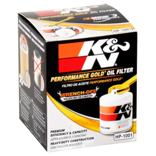 K&N Performance Gold Oil Filter (Z154) KNHP-1001