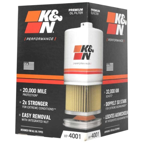 K&N Performance Gold Oil Filter KNHP-4001