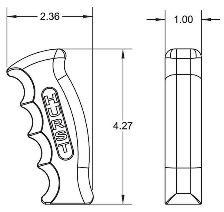 Pistol Grip Shifter Handle HU1531000