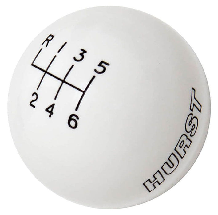 6-Speed White Manual Shift Knob HU1630225