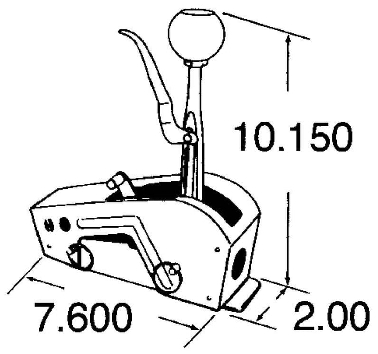 Quarter Stick Shifter With No Cover HU3160001