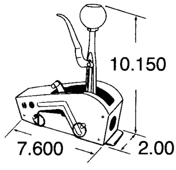 Quarter Stick Shifter With No Cover HU3160009