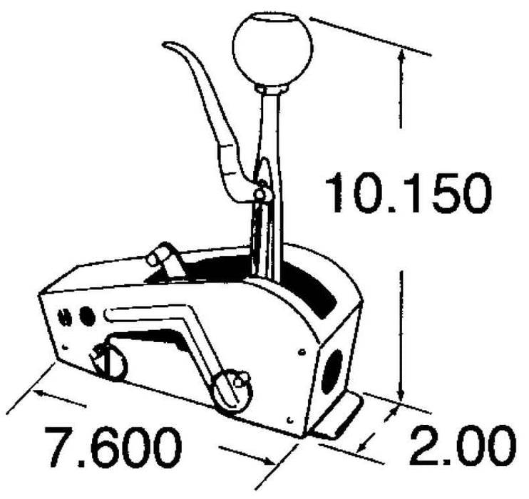 Quarter Stick Shifter With No Cover HU3160014