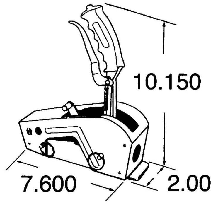 Pistol Grip Quarter Stick Shifter HU3162007