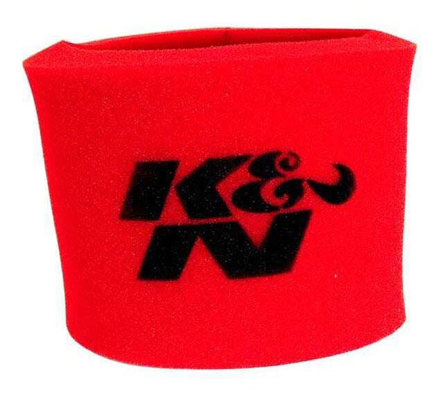 K&N Red Foam Oval Straight Precharger Filter Wrap KN25-3340