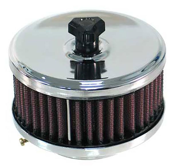 K&N Custom Nostalgia Air Cleaner Assembly 4 x 2" KN60-0400