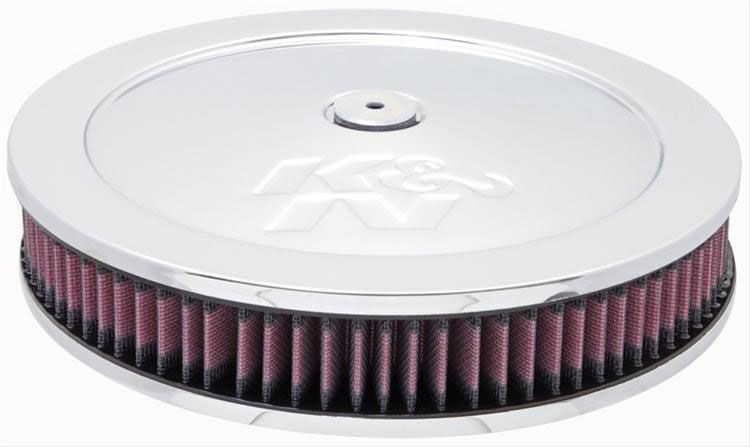 K&N Chrome Custom Air Cleaner Assembly 11 x 2-3/16" KN60-1170