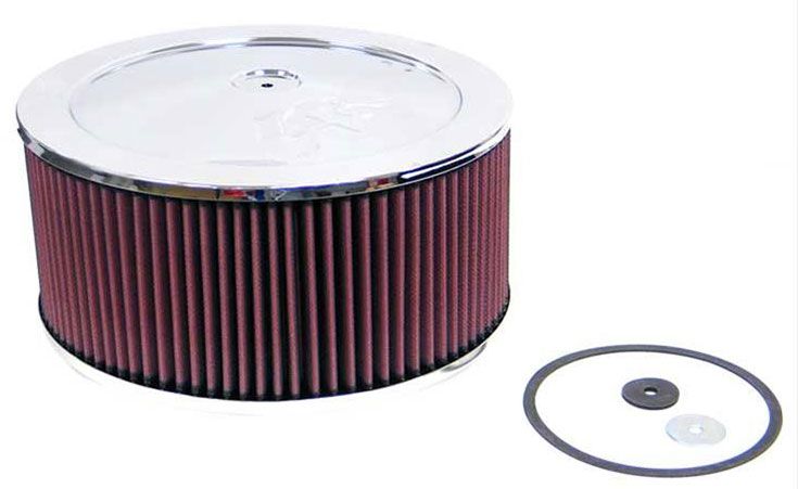 K&N Chrome Custom Air Cleaner Assembly 11 x 5" KN60-1200