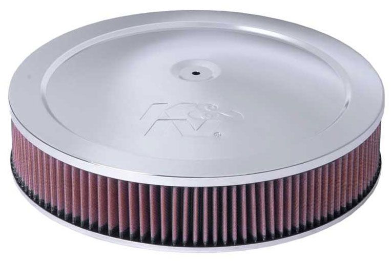 K&N Chrome Custom Air Cleaner Assembly 14 x 3" KN60-1264