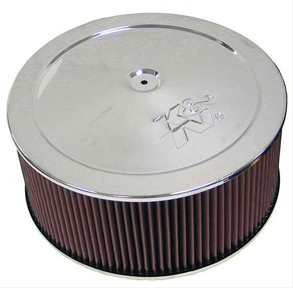 K&N Chrome Custom Air Cleaner Assembly 14 x 6" KN60-1310