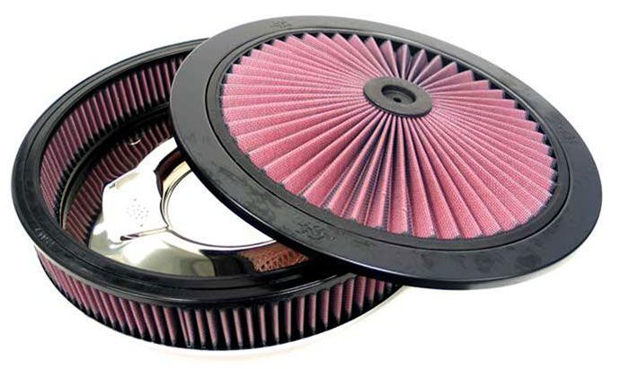 14 x 2-1/2" X-Stream Air Filter Assembly with Flat Base KN66-3000