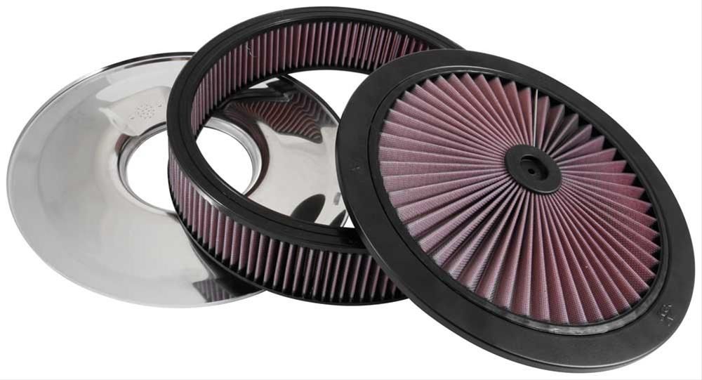 K&N Custom Air Filter Assembly 14 OD x 3" H KN66-3010