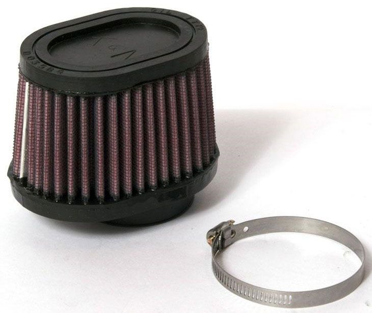 K&N Universal Clamp On Filter Fits 1.75 in (44 mm) KNRC-2450