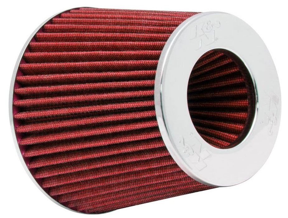 K&N Universal Clamp On Filter Red Fits 4 in (102 mm) KNRG-1001RD