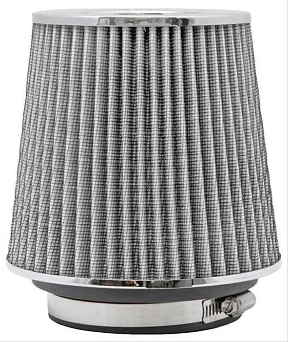 K&N Universal Clamp On Filter White Fits 4 in (102 mm) KNRG-1001WT